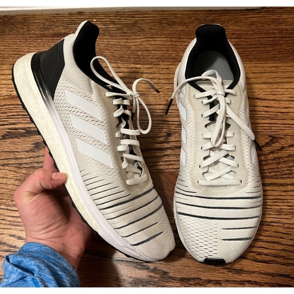 Adidas |‎ Women's Solar Drive Boost White Black Sz 8.5